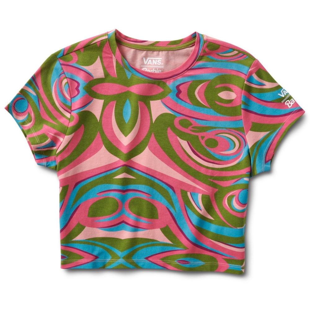 Vans Multicolor Graphic Crop Top
